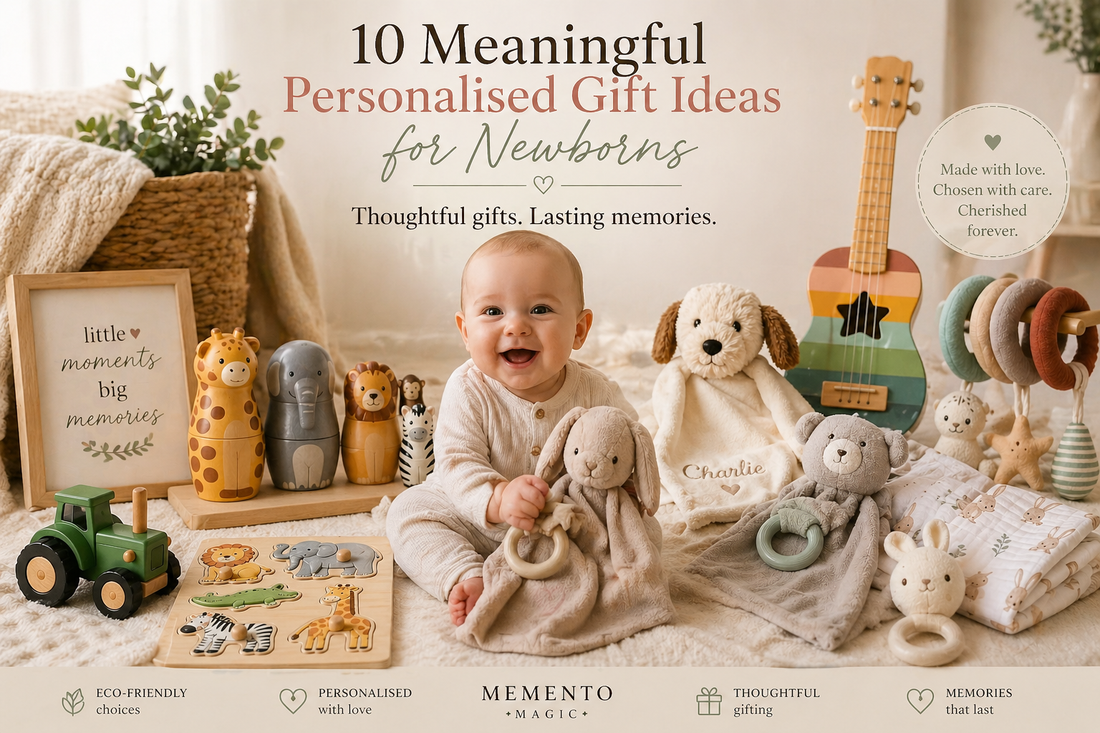 Ten Meaningful Personalised Gifts for Newborns That Parents Will Treasure Forever