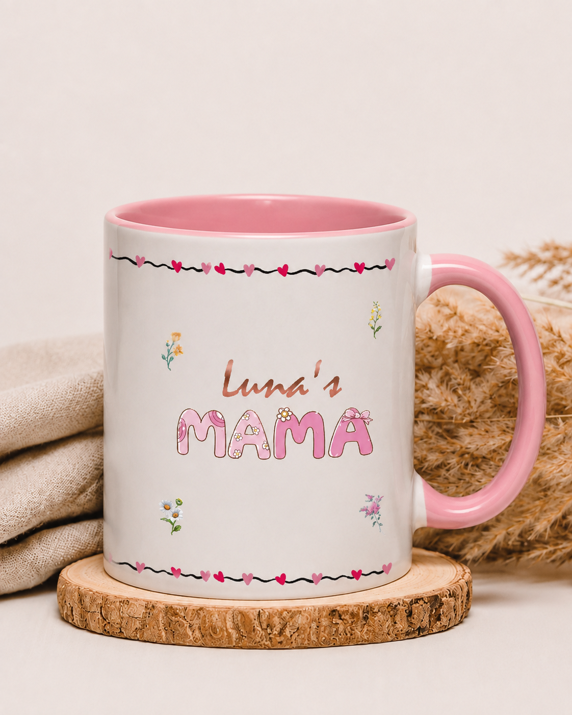 Personalised Love you Mama Mug