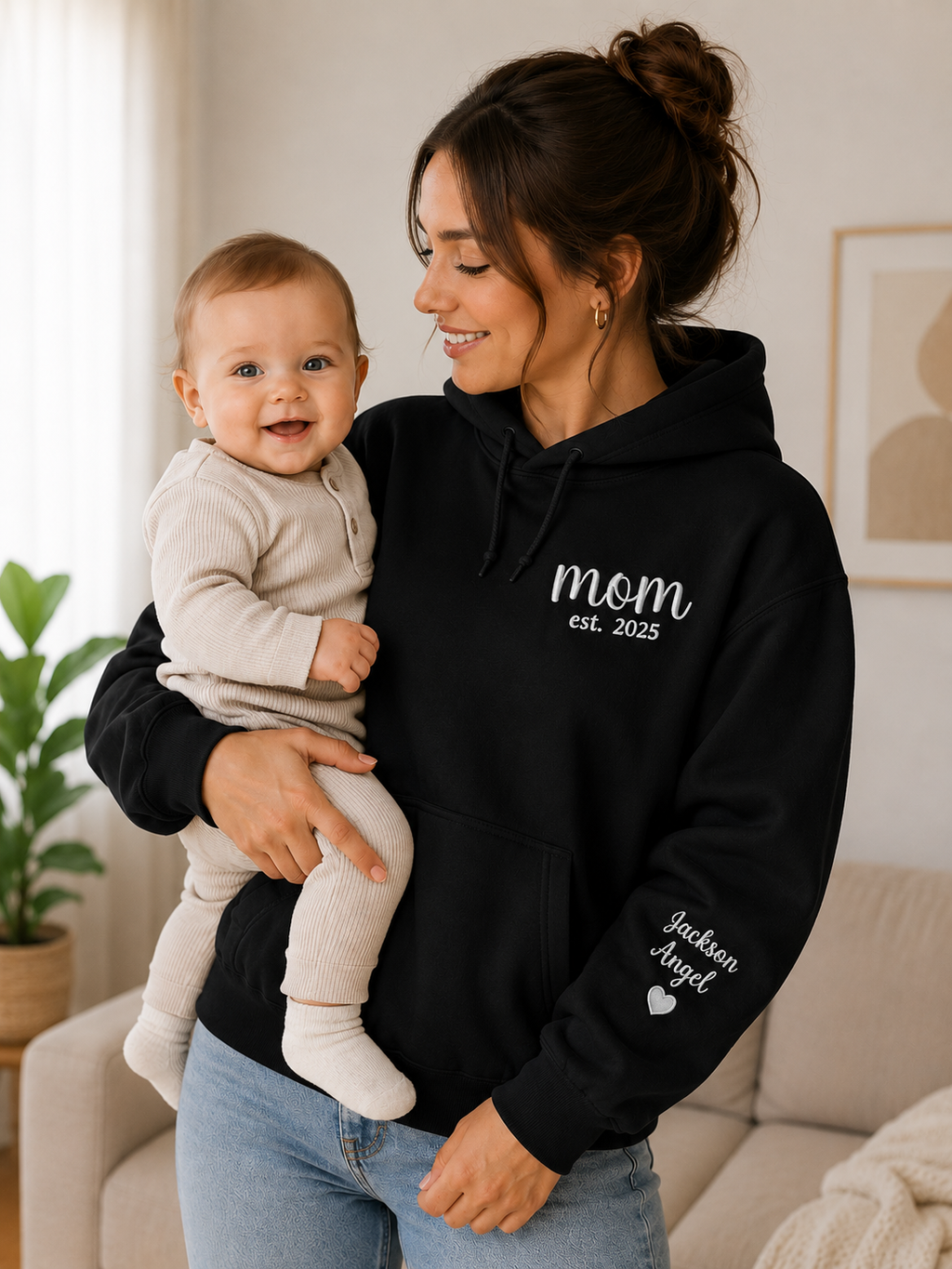 Custom Mom Hoodie – Mother's Gift