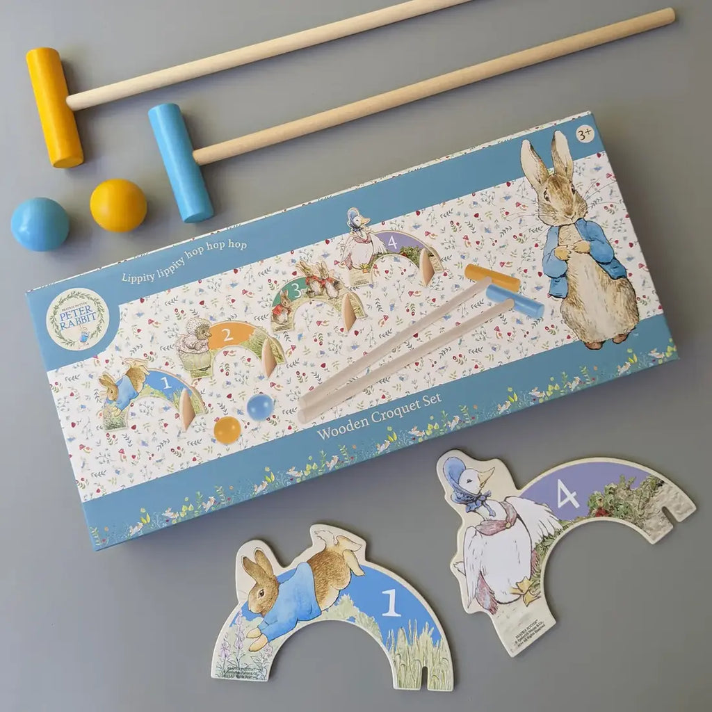 Personalised World of Beatrix Potter Children's Croquet Set