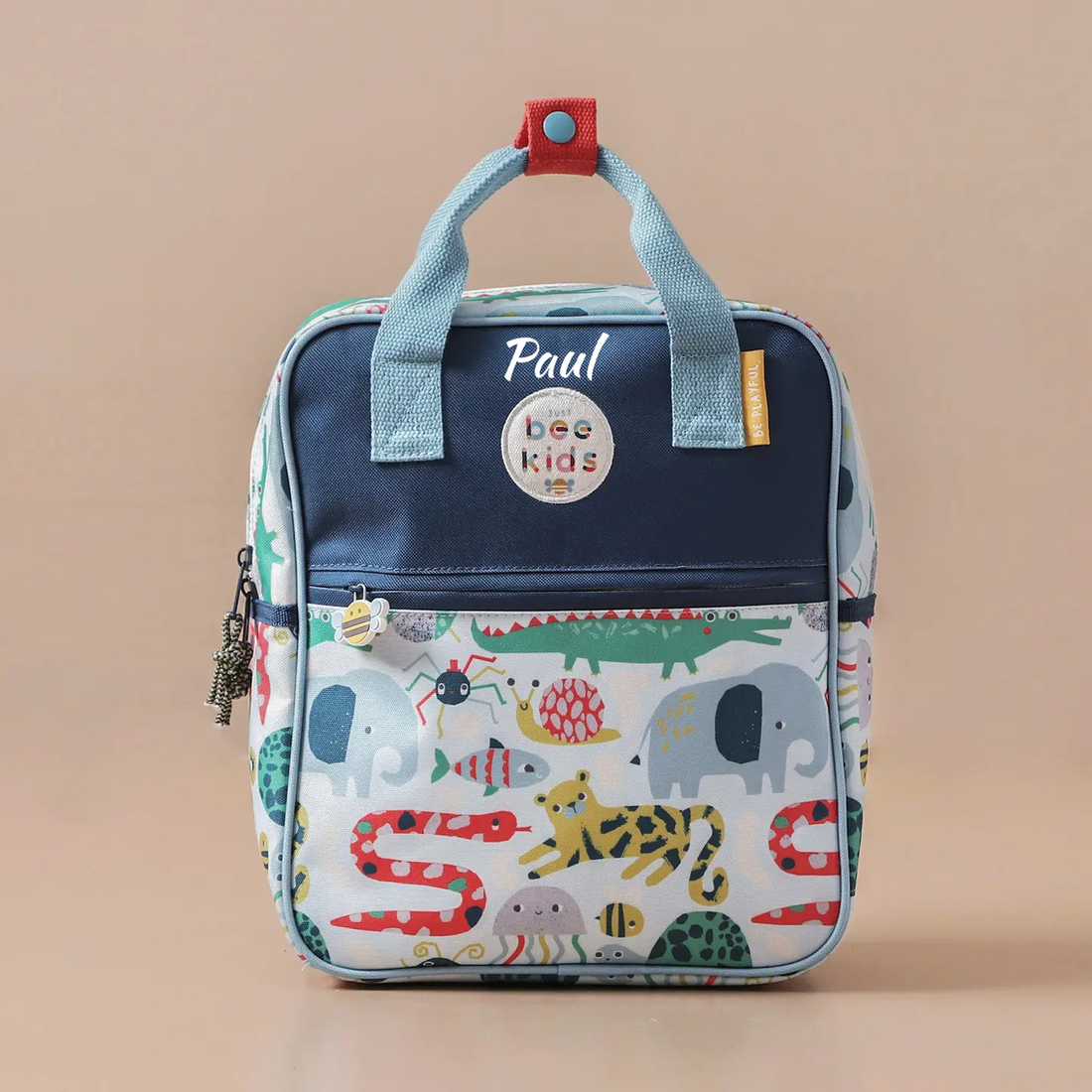 Personalised Just Bee Kids Animal Backpack
