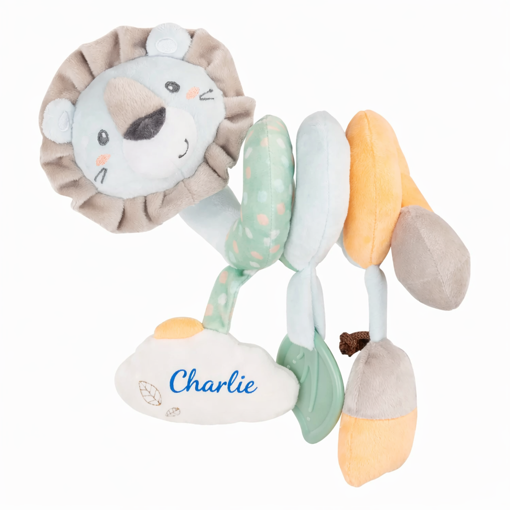 Personalised  Horizontal Spiral Toy Jungle King