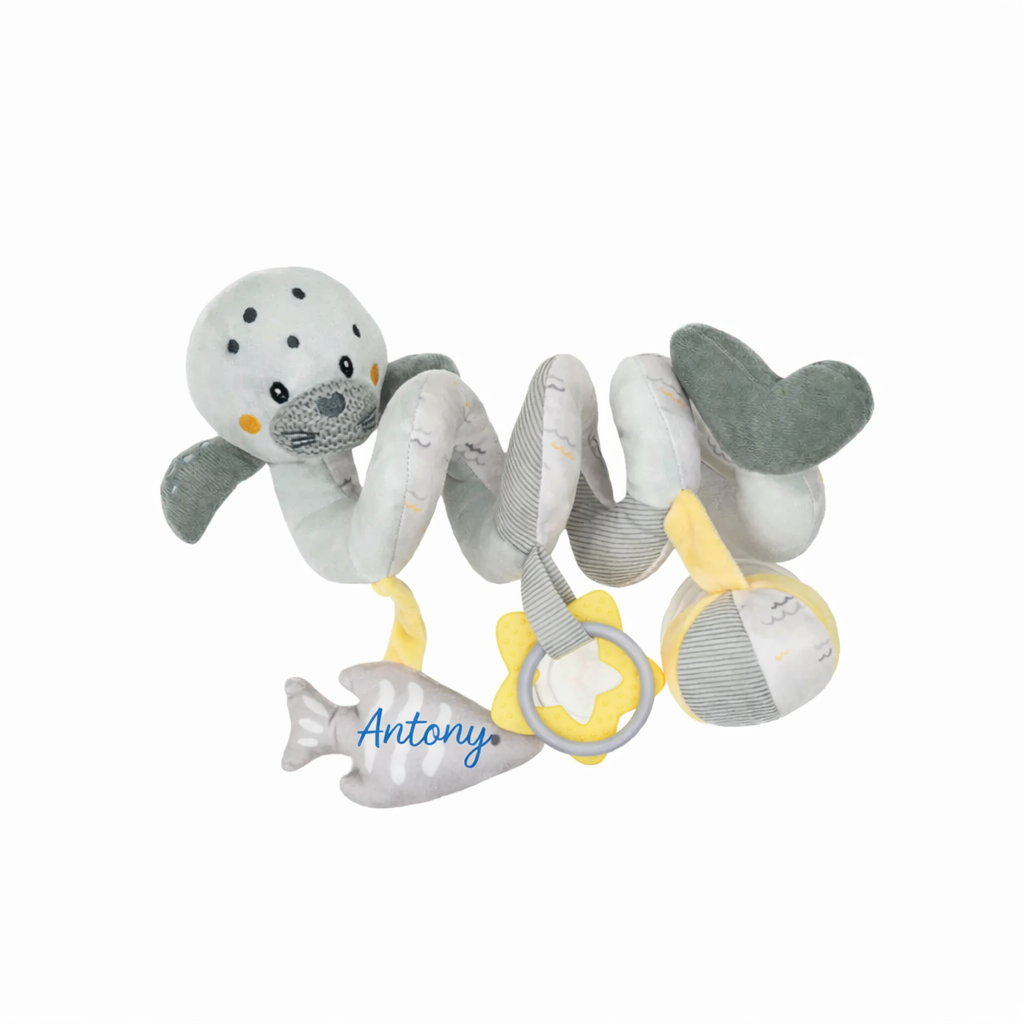 Personalised Horizontal Spiral Toy Seally Me