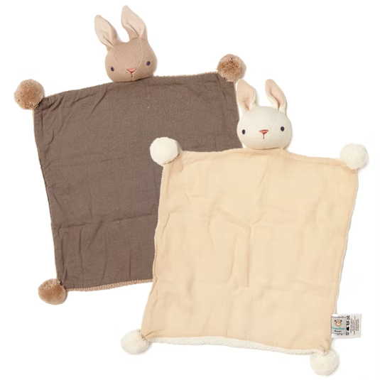 Personalised Baby Threads Bunny - Organic Comforter