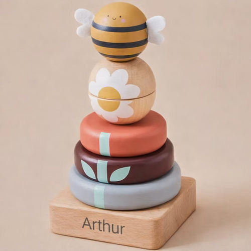 Personalised  Just Bee Kids Stacking Toy