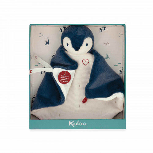Personalised Doudou Penguin Blue