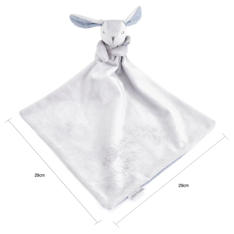 Personalised MiniDream Bunny Comforter - Blue (Reversible & Soft)