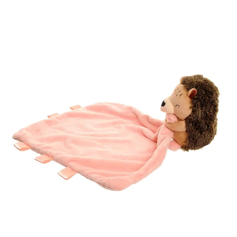 Personalised Hedgehog Plush Comforter Blanket