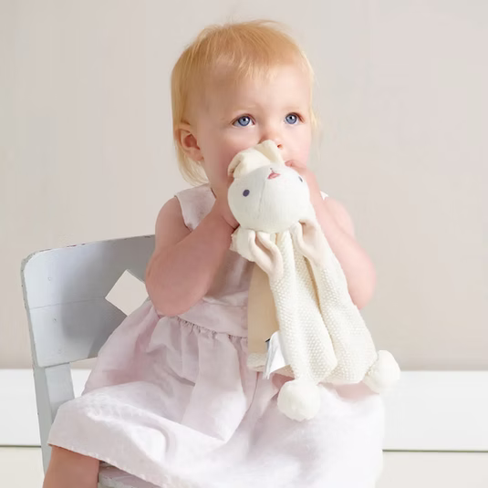 Personalised Baby Threads Bunny - Organic Comforter