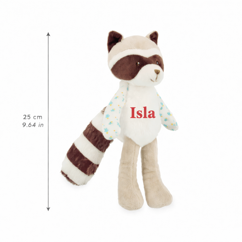 Personalised Doll Racoon Gaston 25cm