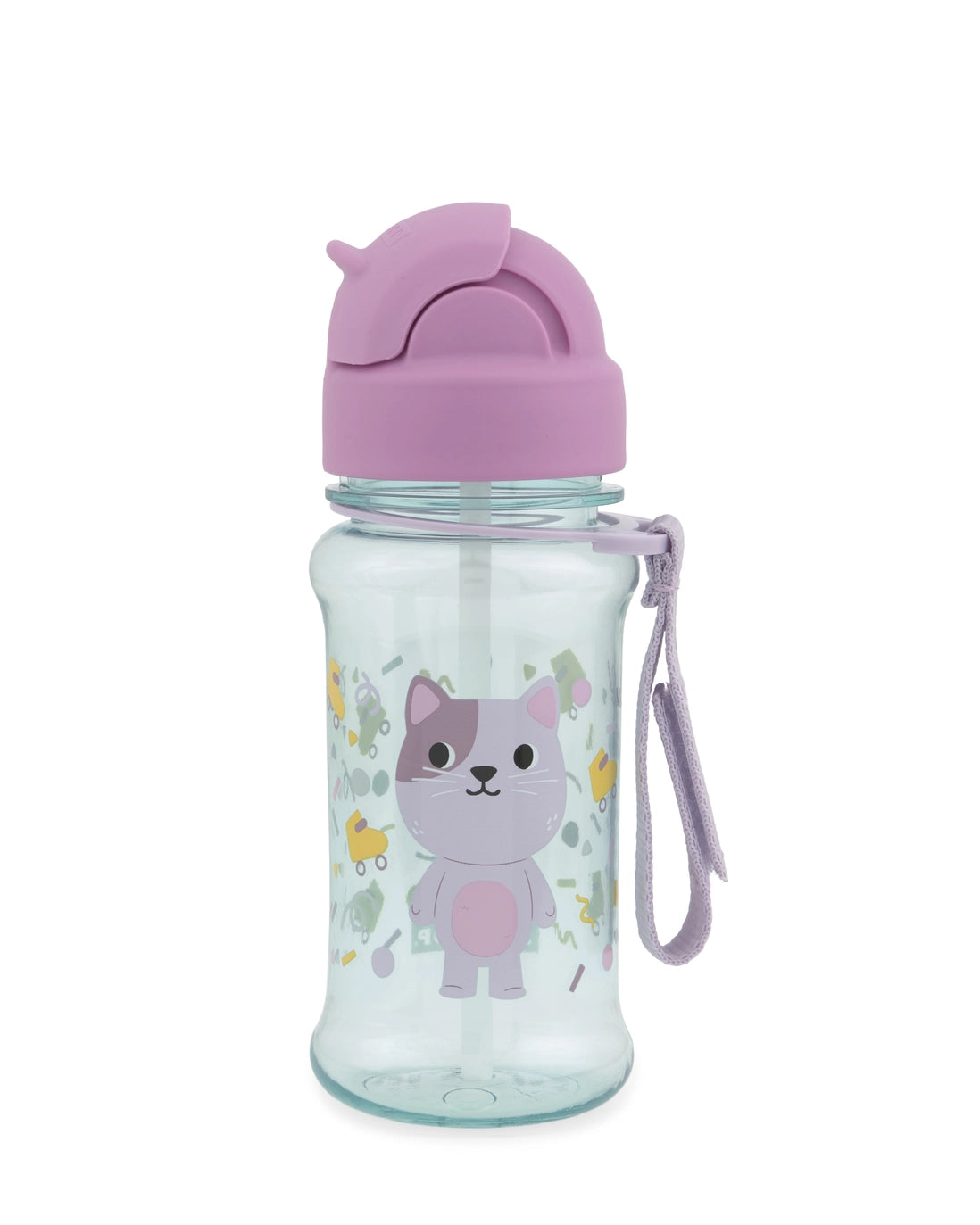 Personalised Skip Hop Besties Squad Tritan Renew Bottle- Cat