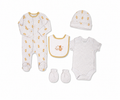Personalised Baby 5 Pcs Layette Set - Oh So Sweet