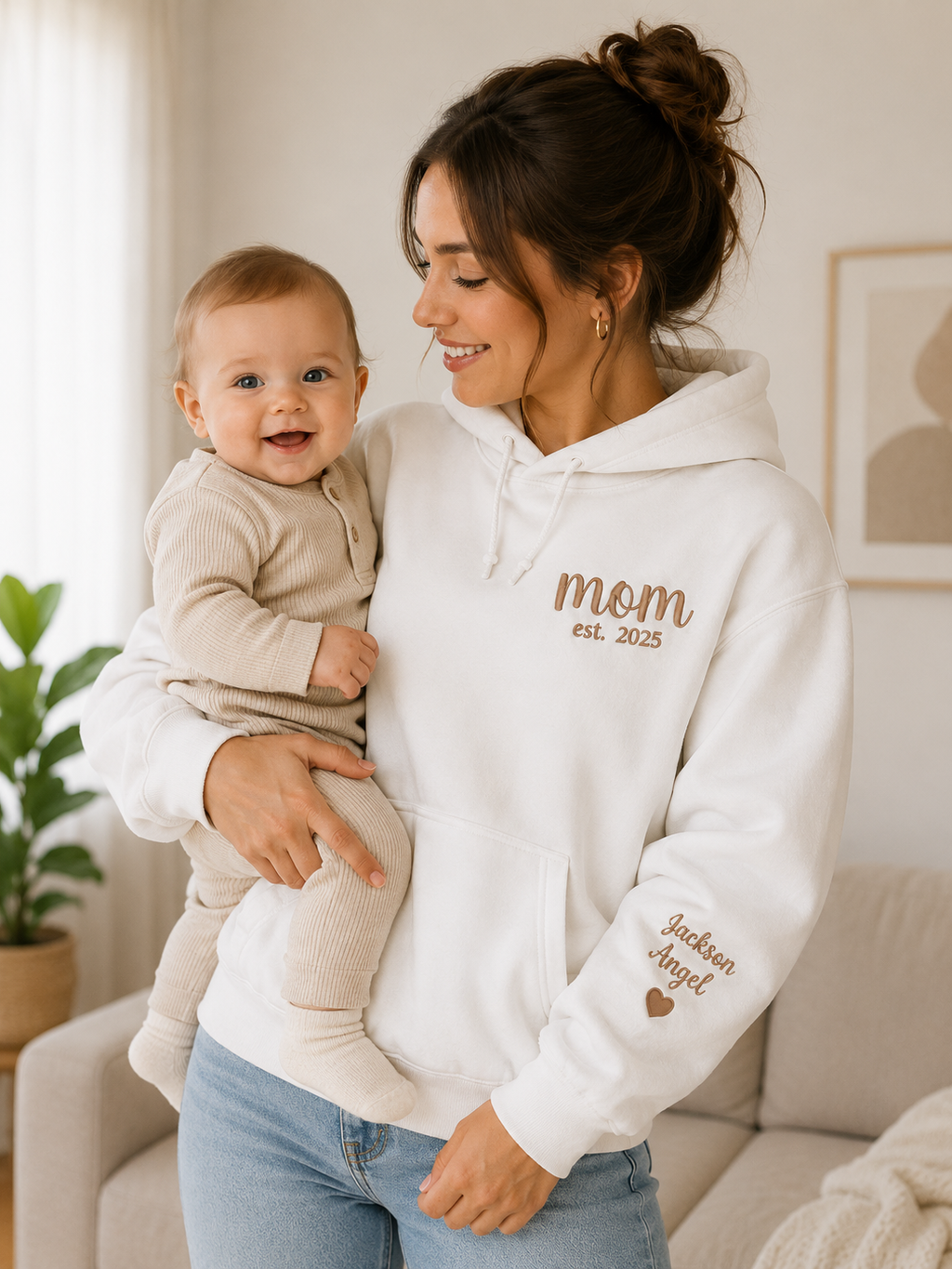 Custom Mom Hoodie – Mother's Gift